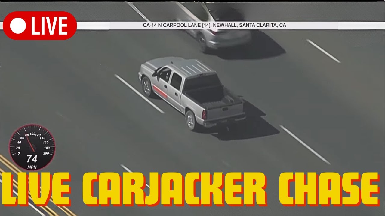 Live Police Chase In LA NOW - YouTube