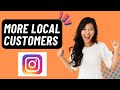 How to get more local customers on instagram