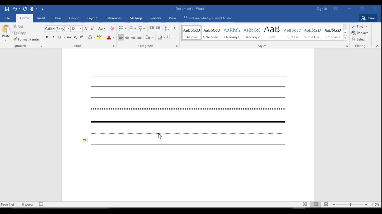 How to Insert a Line in Word (The QUICK & EASY Way)