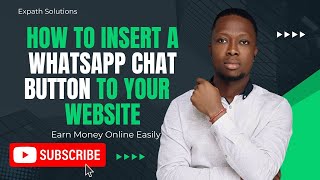 How to Insert a WhatsApp Chat Button to Your Website | Step-by-Step Guide