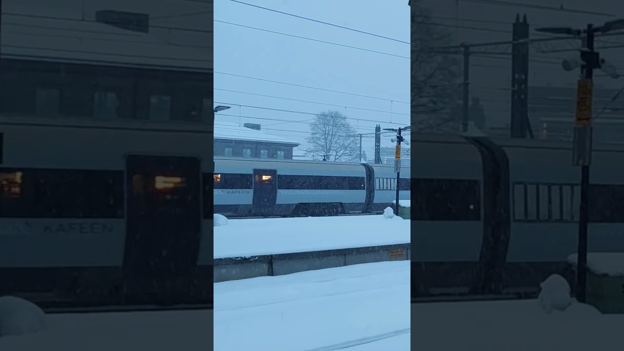 Sj Nord to Trondheim leaving Lillestrøm