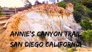 ANNIE'S CANYON TRAIL SAN DIEGO CALIFORNIA