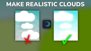 Make realistic Clouds ☁️ in alight motion within just 2 mins 🤫 | ALIGHT MOTION TUTORIAL
