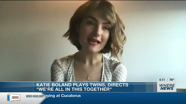 Katie Boland talks about playing twins in her new ...