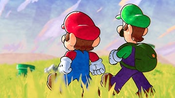 "On our weary feet~"