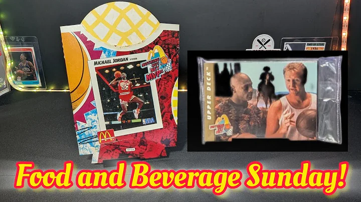 Food & Beverage Sunday! 1994 McDonald’s Upper Deck NOTHING BUT NET Set