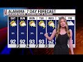 Storms Clearing, Drier Weekend: Alabama Forecast for Friday Evening August 21, 2026