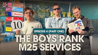 John Robins & Elis James rank M25 service stations - EXCLUSIVE PREVIEW