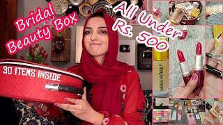 Most Affordable 😱 Bridal Beauty Box Best Makeup Item at Cheap Prices