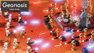 Instant action on Geonosis | Lego Star Wurs Stopmotion