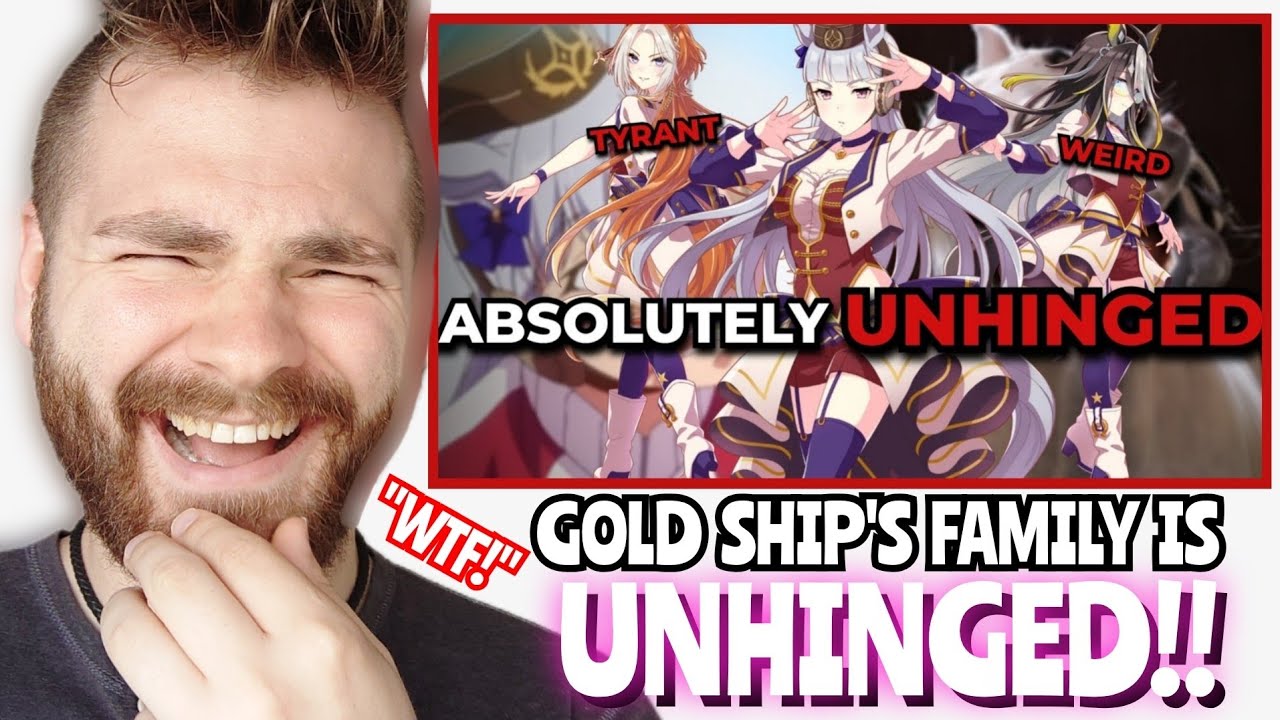 Gold ship has an Entire Family of Maniacs | UMAMUSUME REACTION!!