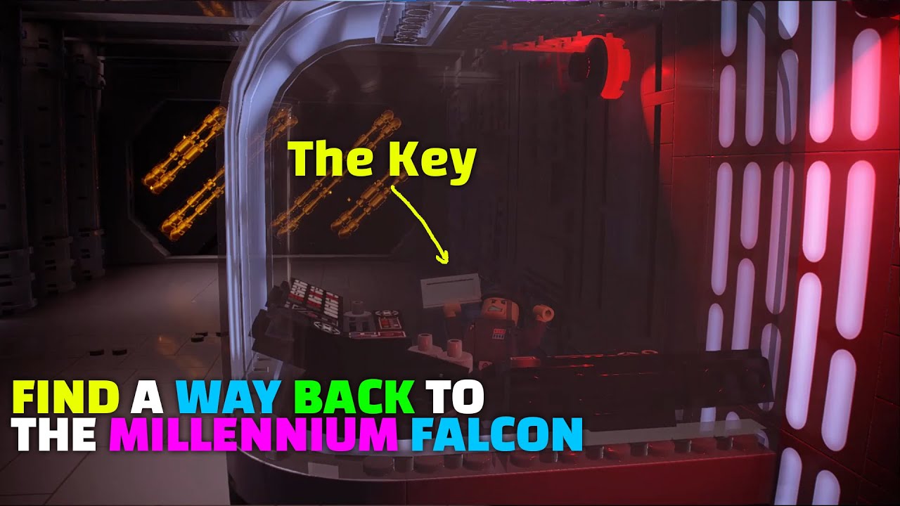 FIND A WAY BACK TO THE MILLENNIUM FALCON - LEGO Star Wars The Skywalker ...