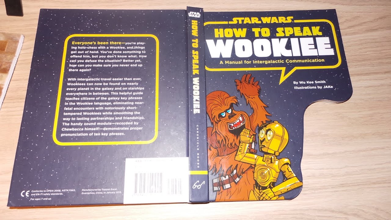 MY CHRISTMAS PRESENT HAUL 1 STAR WARS HOW TO SPEAK
