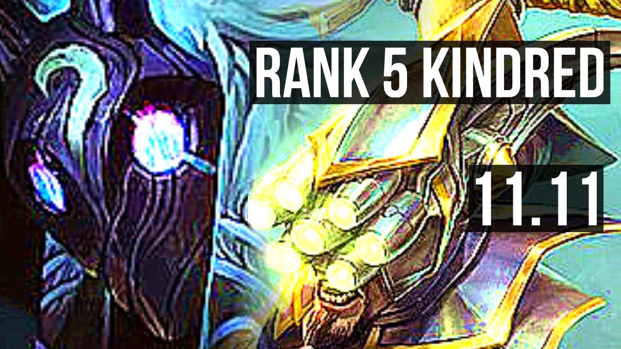 KINDRED vs MASTER YI (JUNGLE) | Rank 5 Kindred, 5/0/1 | TR Master | v11.11