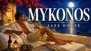 Moonlight Over Mykonos - Jazz House Mix | Silver Waves & Warm Nights