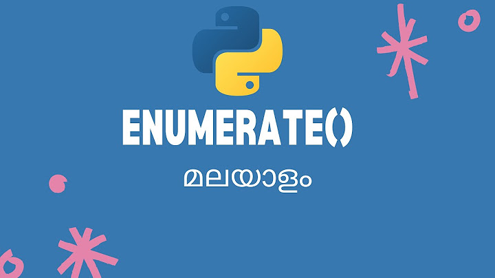 Apa itu enumerate di python?