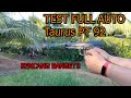Test tembakan full auto airsoft gun taurus pt92  pt99
