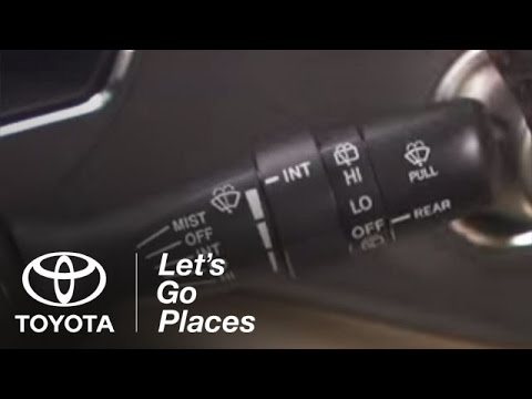 Highlander How-To: Windshield Wiper and Washer | 2007 - 2009 Highlander | Toyota - Highlander How-To: Windshield Wiper and Washer | 2007 - 2009 Highlander | Toyota