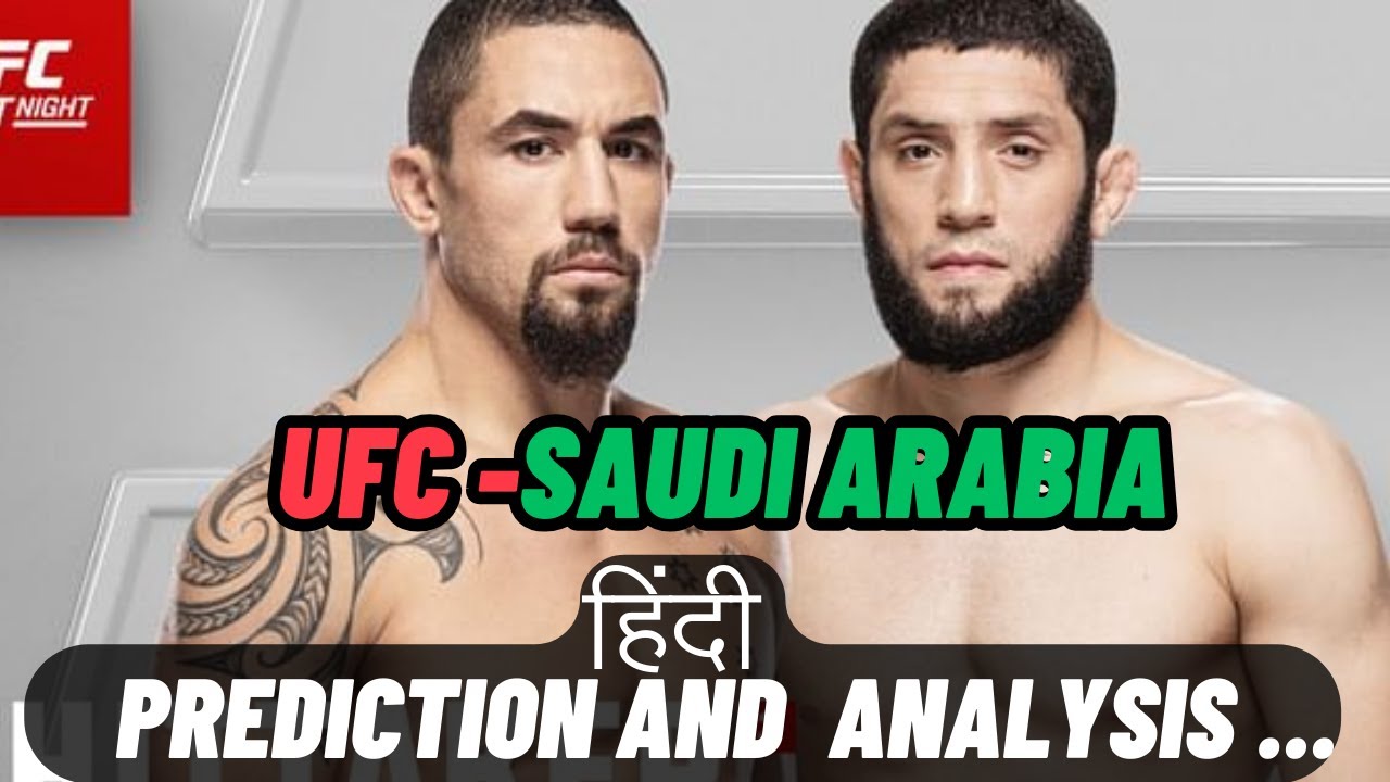 Whittaker vs Aliskerov Analysis | UFC Saudi Arabia | Hindi MMA Channel