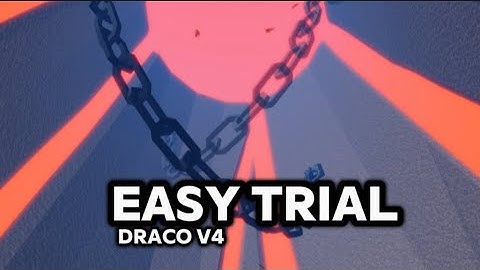 I did Draco V4 Trial and it is So Easy | No Hack Or Glitch