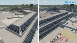 Airport Enhancement Package (AEP) review for X-Plane 11