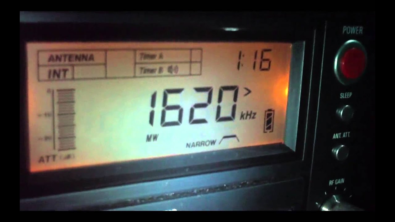 1620 khz Radio Mar del Plata ,Buenos Aires,Argentina AM DX 2.400 KM