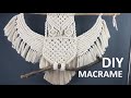 DIY OWL MACRAME/ СОВА МАКРАМЕ