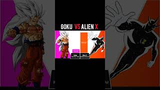 goku vs alien x power levels #dragonball #shorts #viralvideo #popular #newvideo #trending #anime #X