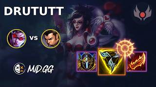 MID.GG: [ drututt ] Vayne TOP vs Xin Zhao | EUW GRANDMASTER | LOL Season 2026