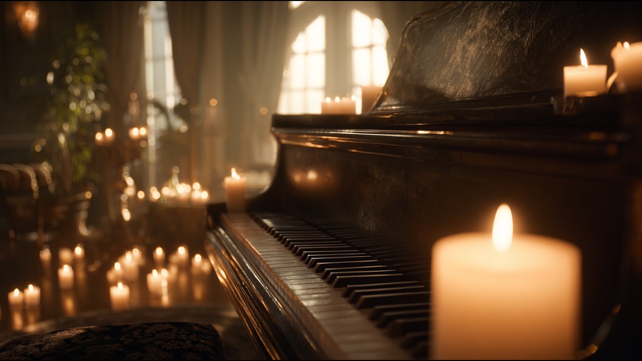Romantic Piano Music (2 Hours) | Calm, Intimate & Cozy Love Mood