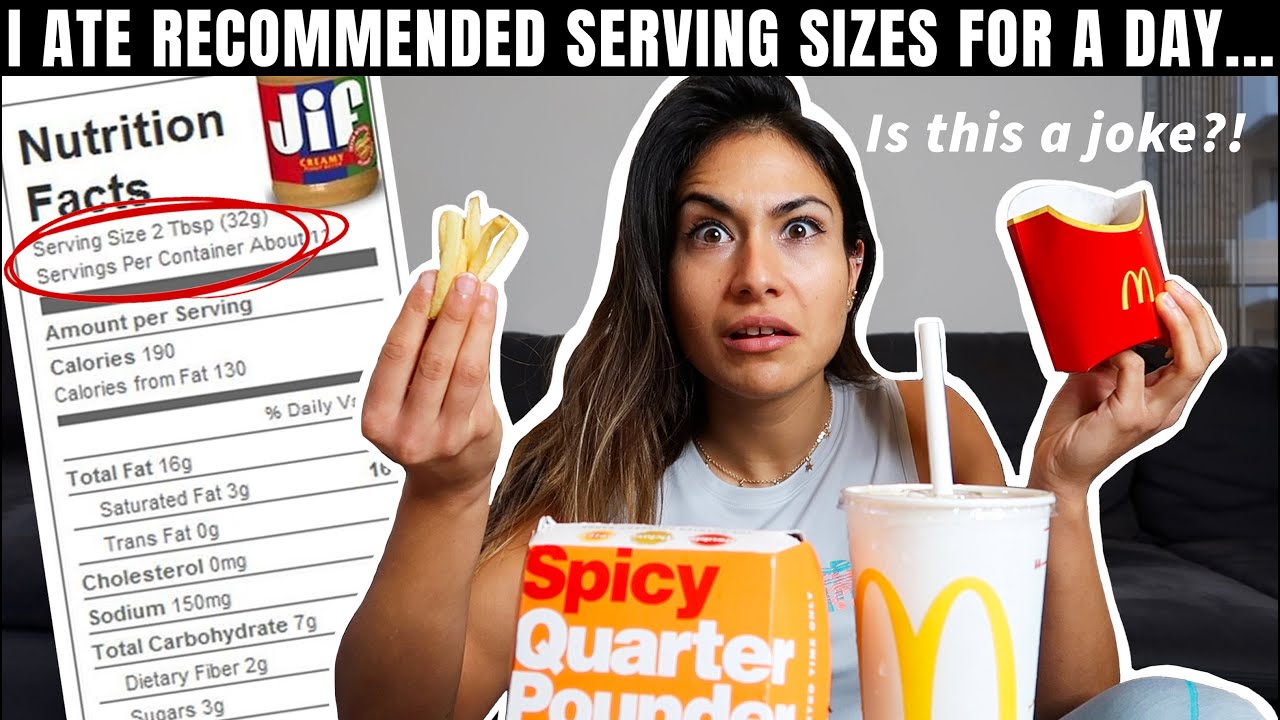 Я съел рекомендуемые порции за день... Ладно, я старался*