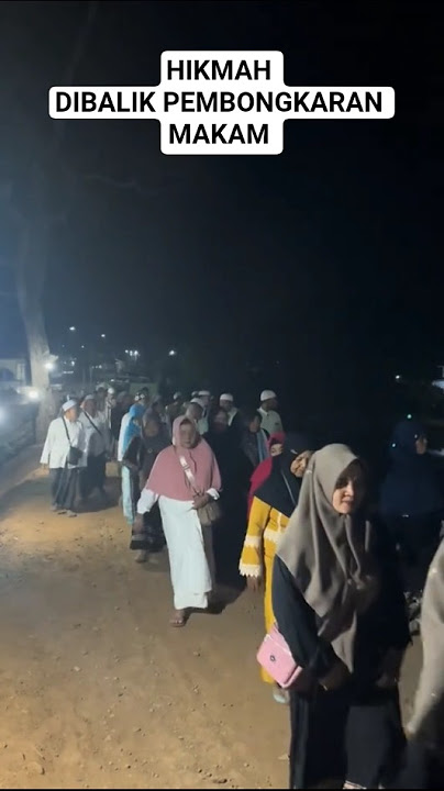 WISDOM!! BEHIND THE DEMOLITION OF THE GRAVE IN WINONGAN PASURUAN #habib #grave #pasuruan