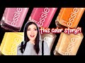 Essie summer 2024 sol searching nail polish collection swatch  review  kelli marissa