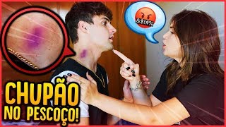 APARECI COM UM CHUPÃO NO PESCOÇO!! - TROLLANDO MINHA NAMORADA [ REZENDE EVIL ]