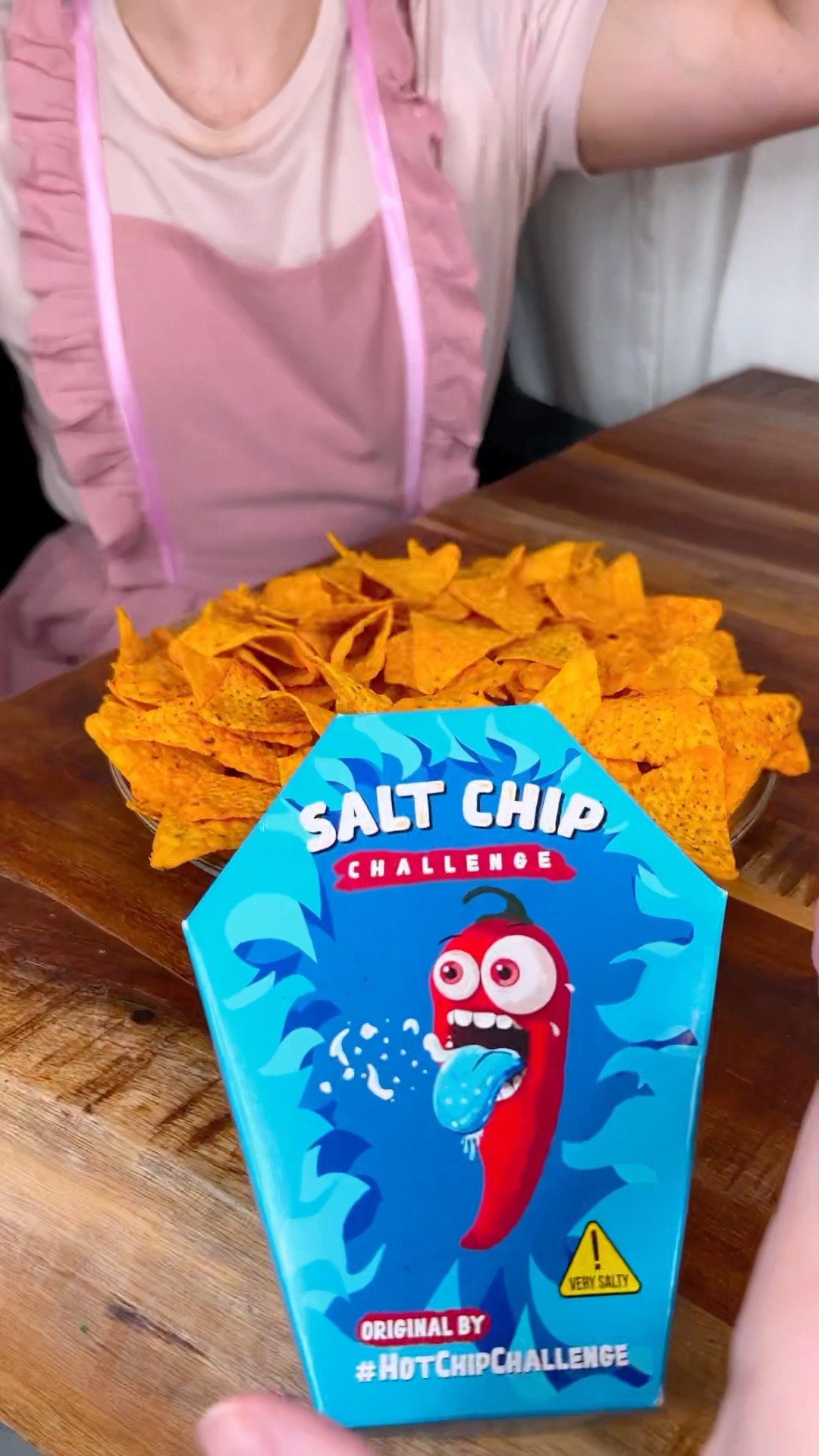 How to (not) make the best salty TORTILLA nacho CHIPS for mom??❤️?| CHEFKOUDY