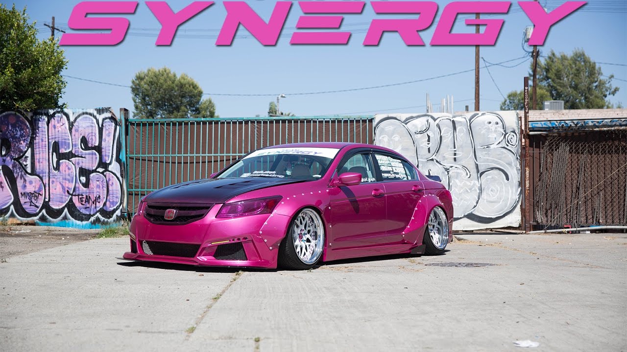 Team Synergy's Wide Body 2011 Honda Accord - YouTube