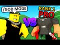 Admin commands vs rank 1 in mm2