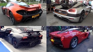 BEST Supercar Startup SOUNDS - LaFerrari, P1, 918, One:1, Everything!