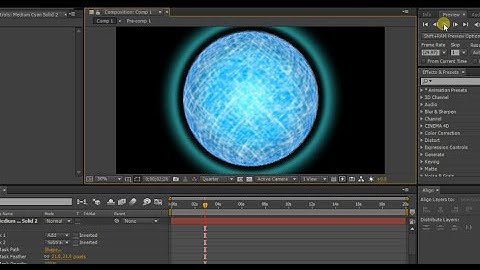how to make rasengan in after effects
