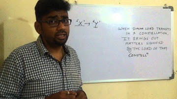 Learn KP Astrology - How to link Dasha with Transit?