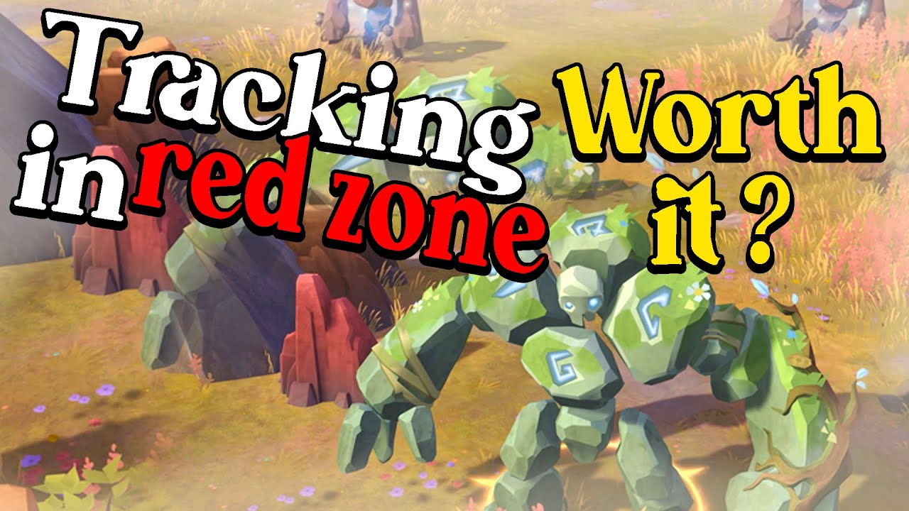 Trying New tracking content in red zone I Albion Online YouTube
