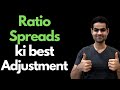 How To Adjust Ratio Spread | Option Trading Strategies