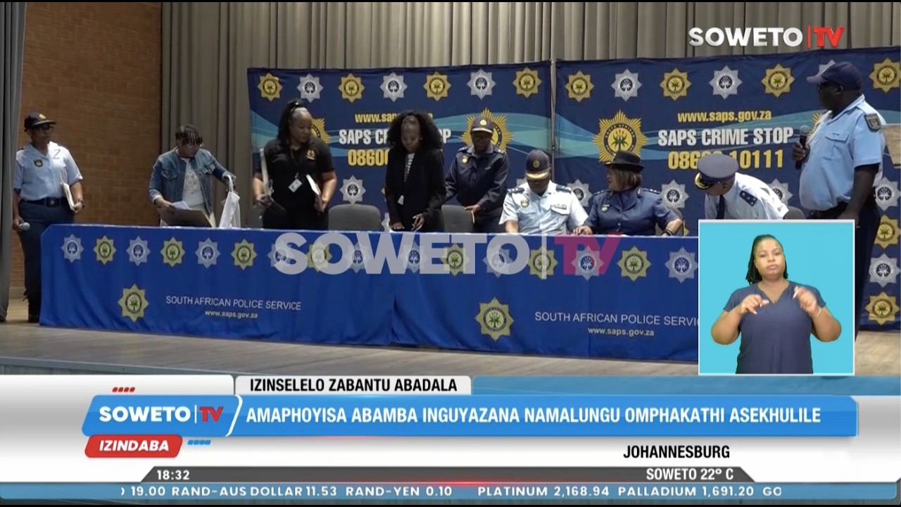 SOWETO TV NEWS | AMAPHOYISA ABAMBA INGUYAZANA NAMALUNGU OMPHAKATHI ASEKHULILE