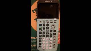 Introduction to the TI 84 ce plus