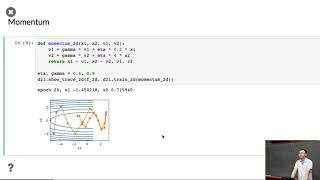 L262 Momentum, Adagrad, Rmpprop In Python