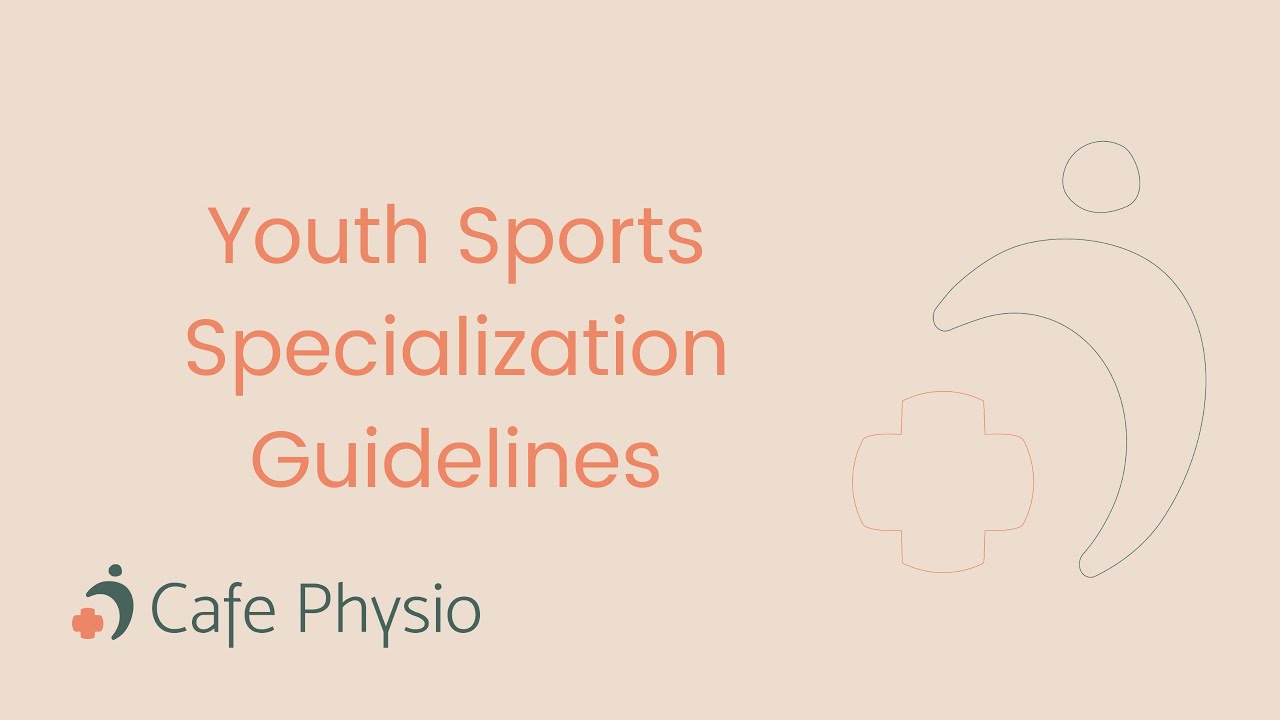 NATA Youth Sports Specialization Guidelines YouTube