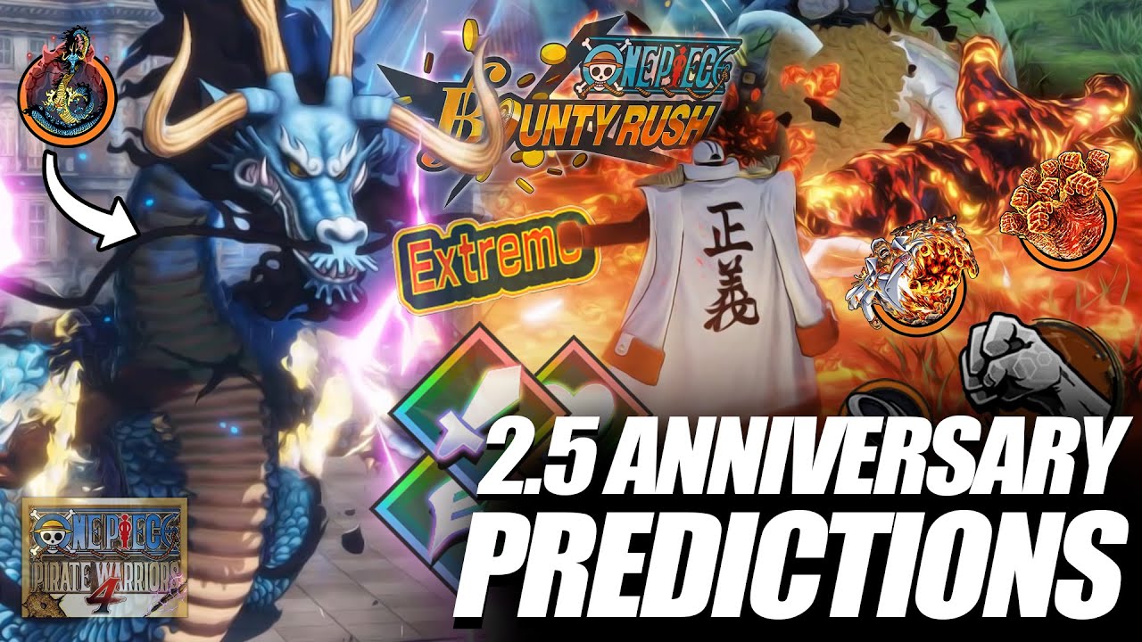 What Ex Units Are Next 2 5 Anniversary Ex Units Skills Predictions One Piece Bounty Rush Youtube