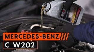 Tuto changement Filtre à Huile Mercedes W204 - tutoriel