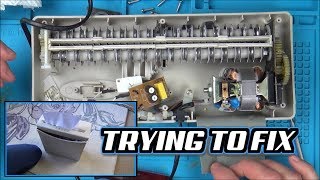Trying to FIX: PAPER SHREDDER Running On & Overheating