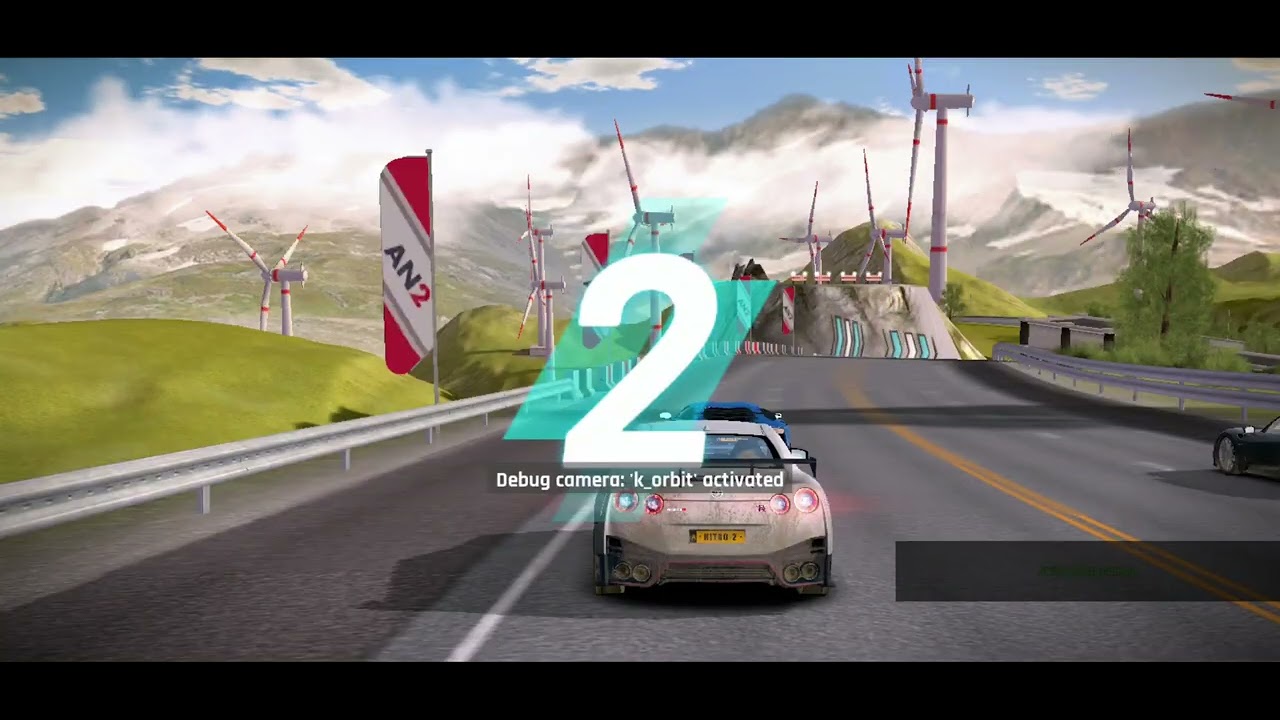 Asphalt Nitro 2 - Rare Race Start Animation